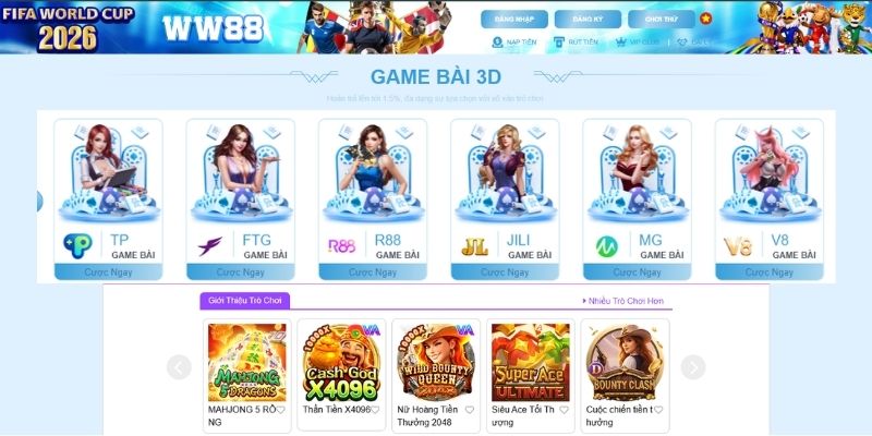 Hướng dẫn tham gia sảnh Game Bài WW88 nhanh chóng